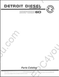 Detroit Diesel Series 60 electronic spare parts catalogue Detroit Diesel 60