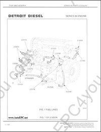 Detroit Diesel Series 60 electronic spare parts catalogue Detroit Diesel 60
