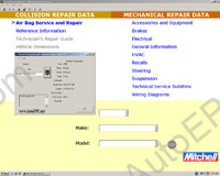 Mitchell CRS Menu, Vin Decoding