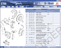 Seat ETKA 7.1 electronic spare parts and accessories catalogue, presented all models Seat cars