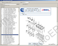 Cummins Middle Range CEPS 3.0 electronic spare parts catalogue