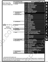 Infiniti QX56 JA60  2004-2008, service manual Infiniti QX56, repair manual, workshop manual, maintenance, wiring diagrams, body repair manual
