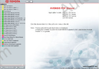 Toyota Avensis 2003-2008 Service Manual (01/2003-->10/2008), repair manual, service manual, workshop manual, maintenance, electrical wiring diagrams, body repair manual Toyota Avensis