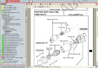 Toyota Avensis 2003-2008 Service Manual (01/2003-->10/2008), repair manual, service manual, workshop manual, maintenance, electrical wiring diagrams, body repair manual Toyota Avensis