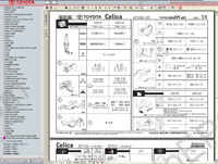 Toyota Celica 1999-2005 Service Manual (08/1999-->09/2005), workshop service manual Toyota Celica, workshop manual, maintenance, electrical wiring diagrams, body repair manual Toyota Celica