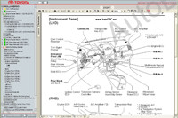 Toyota Corolla Verso 2004-2009 Service Manual (02/2004-->01/2009, service manual Toyota Corolla Verso, maintenance, electrical wiring diagram, body repair manual Toyota