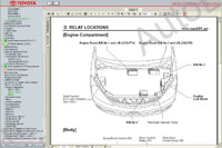 Toyota Previa, Toyota Tarago (02/2000-->01/2006), workshop manual, maintenance, electrical wiring diagram, body repair manual Toyota Previa