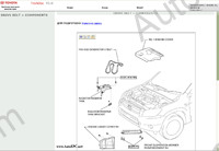 Toyota RAV4 2005-2008   (11/2005-->11/2008), repair manual Toyota RAV4, service manual, maintenance, electrical wiring diagrams, body repair manual
