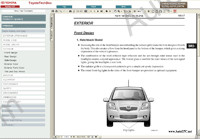Toyota Yaris 2005-2008 Service Manual 8/2005--> repair manual Toyota Yaris, service manual, maintenance, electrical wiring diagrams, body repair manual