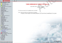 Toyota Yaris Verso / Echo 1999-2005 Service Manual (08/1999-->09/2005), service manual Toyota Yaris Verso, maintenance, electrical wiring diagram, body dimension