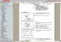 Toyota Yaris Verso / Echo 1999-2005 Service Manual (08/1999-->09/2005), service manual Toyota Yaris Verso, maintenance, electrical wiring diagram, body dimension