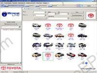 Toyota Lexus Scion Live Electronic Spare Parts Catalogue