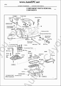Toyota transmission and transaxle repair manuals A140E, A240L, A241E, A243L, A340F, A343F, A442F, A540H, A540E, A541E, A650E, A750E, A761E, A960E, A340E, A343E, A43D, A46DE, A46DF, U140, U151E, U241E, U250E, U660E, U340E, U341F, U140E, U241E, U441E, A760H, A960H