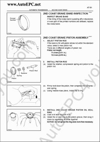 Toyota transmission and transaxle repair manuals A140E, A240L, A241E, A243L, A340F, A343F, A442F, A540H, A540E, A541E, A650E, A750E, A761E, A960E, A340E, A343E, A43D, A46DE, A46DF, U140, U151E, U241E, U250E, U660E, U340E, U341F, U140E, U241E, U441E, A760H, A960H