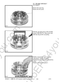 ZF 5HP19, ZF 5HP19 FL/A Automatic Transmission Service Manual, Repair Manual.
