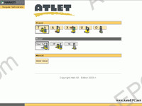 Atlet AB electronic spare parts catalogue contains original spare parts catalogue all models Atlet AB Forklift, Stackers, Reach Trucks, Four Way Trucks, Telereach Trucks, Very Narrow Aisle, Low Level Order Pickers, High Level Order Pickers