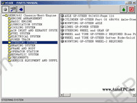 Caterpillar ForkLift Truck N-Compas, spare parts catalogue for autotruck-loaders Caterpillar