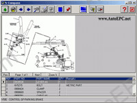 Caterpillar ForkLift Truck N-Compas, spare parts catalogue for autotruck-loaders Caterpillar