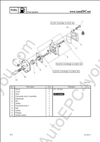Yamaha service manual, repair manual, specification, periodic checks and adjustments, wiring diagrams outboard motors Yamaha, watercraft (jetski) Yamaha, 4 stroke