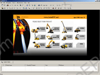 JCB electronic spare parts catalogue