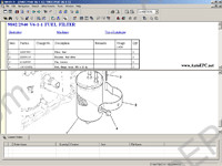 JCB electronic spare parts catalogue