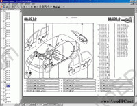 Renault dealer spare parts catalogue