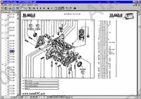Renault dealer spare parts catalogue