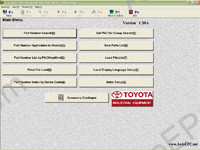 Toyota Forklift Trucks, Lifttrucks spare parts catalogue Toyota Industrial Equipment. Presented Toyota Forklift Trucks (Engine), Forklift Trucks (Electric Reach), Forklift Trucks (Electric), Shovel Loaders, Sweeper, Towing Tracktors, Lift Trucks, and Toyota Industrial Equipment Accessories Catalogue