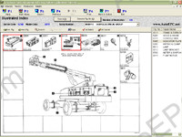 Toyota Forklift Trucks, Lifttrucks spare parts catalogue Toyota Industrial Equipment. Presented Toyota Forklift Trucks (Engine), Forklift Trucks (Electric Reach), Forklift Trucks (Electric), Shovel Loaders, Sweeper, Towing Tracktors, Lift Trucks, and Toyota Industrial Equipment Accessories Catalogue