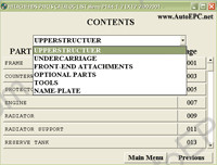 Hitachi Excavator Small spare parts catalogue small excavators Hitachi