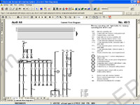 Audi - Elsa 6.0 dealer information base: the description of technology of repair and maintenance operation, diagnostics, body repair, wiring diagrams, calculation of flat rates and many other on all cars Audi