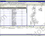 General Motors EPC4, electronic spare parts catalogue General Motors (Buick, Cadillac, Chevrolet, Hummer, Oldsmobile, Pontiac, Saturn) american market.