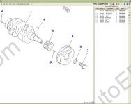 Komatsu Engines spare parts catalog Komatsu Engines, presented spare parts for diesel engines Komatsu Europe, USA, Japan