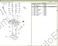 Komatsu Engines spare parts catalog Komatsu Engines, presented spare parts for diesel engines Komatsu Europe, USA, Japan