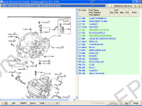 Mazda General RHD electronic spare parts catalogue