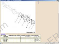 Terex Backhoe Loaders 820/860/970/TX760/TX860/TX870 electronic spare parts catlogue, parts manuals.