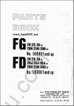 Komatsu ForkLift Truck electronic spare parts catalogue (parts books), shop manuals Komatsu Forklifs