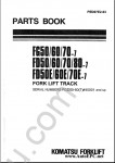 Komatsu ForkLift Truck electronic spare parts catalogue (parts books), shop manuals Komatsu Forklifs