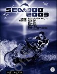 Bombardier Sea-Doo 2003 shop manual, repair manual, service manual, electronic spare parts catalogue, flat tate time, racing handbook