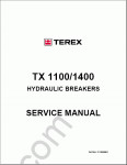Spare parts catalogue hydravlic breakers WARATAH, Hitachi, Furukawa, Montabert Breakers, Terex Arrowhead, INDECO, Atlas Copco KRUPP, GB
