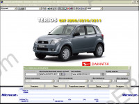 Daihatsu spare parts catalog contains original spare parts and accessories catalogue, presented all models cars, commercial vehicles Daihatsu