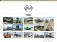 Wirtgen, Hamm, Voegele Group spare parts catalog, electric diagram, hydravlic diagram, machine data, instruction manual, menu guidance, additional service documentation