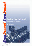 Sisu Diesel Engine workshop manual, instruction manual, specification Sisu Fortius Series Engine, Citius Series 44, 49, 66, 74 and 84 Engines