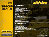 Bombardier Ski Doo 1999-2000 spare parts catalog Bombardier SkiDoo, repair manual, shop manual BRP, maintenance, wiring diagram, specifications