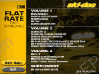 Bombardier Ski Doo 1999-2000 spare parts catalog Bombardier SkiDoo, repair manual, shop manual BRP, maintenance, wiring diagram, specifications