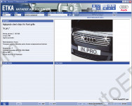 Audi VW Skoda Seat ETKA 7.1 accessories catalogue