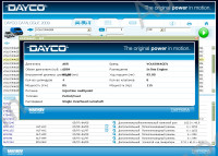 Dayco spare parts catalog Dayco belts