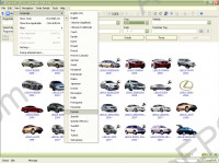 Toyota, Lexus, Scion Live 2009 electronic spare parts and acessories catalogue Toyota, Lexus, Scion, all models, all markets aviable, except japanese market
