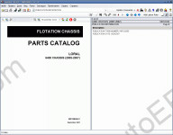 Loral Epsilon, original spare parts catalog LORAL (Agco)