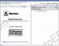 New Idea Epsilon, spare parts catalog, parts books, workshop manual, service manual, maintenance for agriculture equipment New Idea (AGCO) 